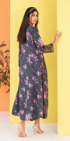 FEZA | PRINTED STAPLE MAXI DRESS