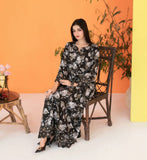 FEZA | PRINTED STAPLE MAXI DRESS