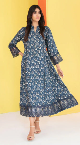 FEZA | PRINTED STAPLE MAXI DRESS