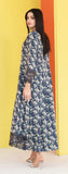 FEZA | PRINTED STAPLE MAXI DRESS