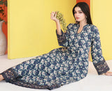 FEZA | PRINTED STAPLE MAXI DRESS