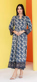 FEZA | PRINTED STAPLE MAXI DRESS
