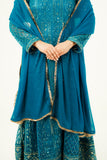 ZEHRA | EMBROIDERED CHIFFON SUIT