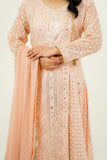 NISAARA | EMBROIDERED CHIFFON SUIT