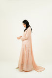 NISAARA | EMBROIDERED CHIFFON SUIT