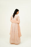 NISAARA | EMBROIDERED CHIFFON SUIT