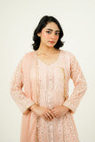 NISAARA | EMBROIDERED CHIFFON SUIT