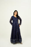 NISAARA | EMBROIDERED CHIFFON SUIT
