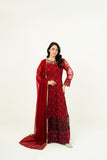 MEHVAH | EMBROIDERED CHIFFON SUIT