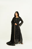 ZEHRA | EMBROIDERED CHIFFON SUIT