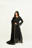 ZEHRA | EMBROIDERED CHIFFON SUIT