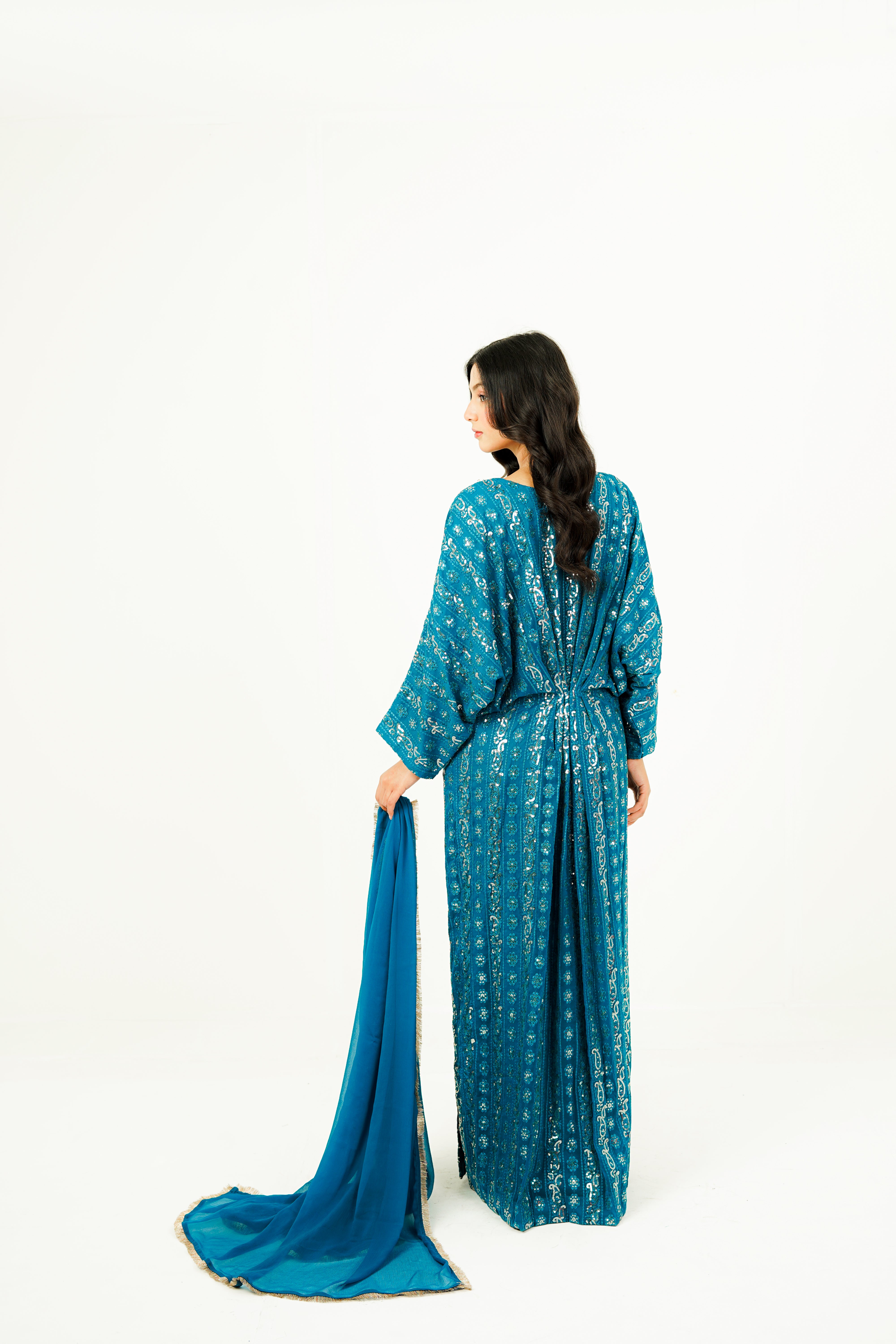 ARIZAH | EMBROIDERED CHIFFON SUIT
