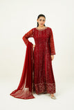 ZEHRA | EMBROIDERED CHIFFON SUIT