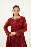 ZEHRA | EMBROIDERED CHIFFON SUIT
