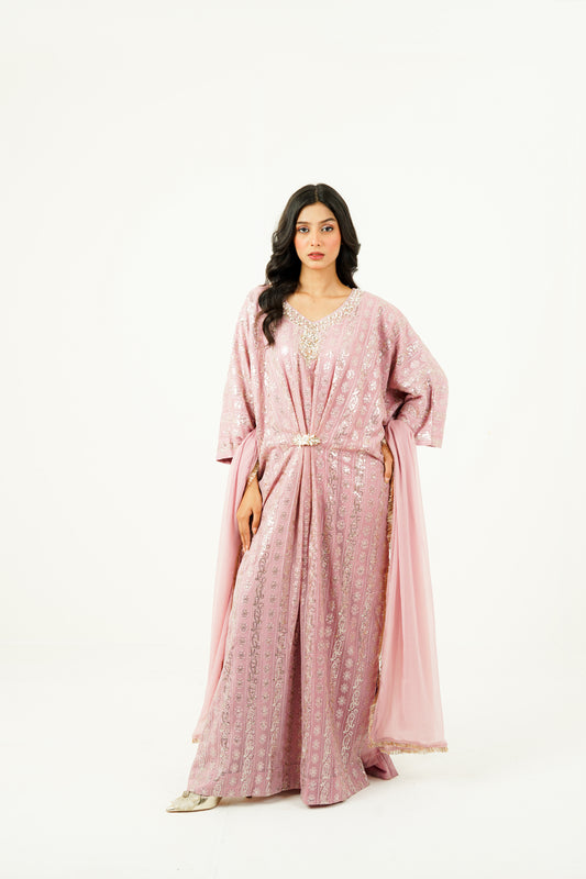 ARIZAH | EMBROIDERED CHIFFON SUIT