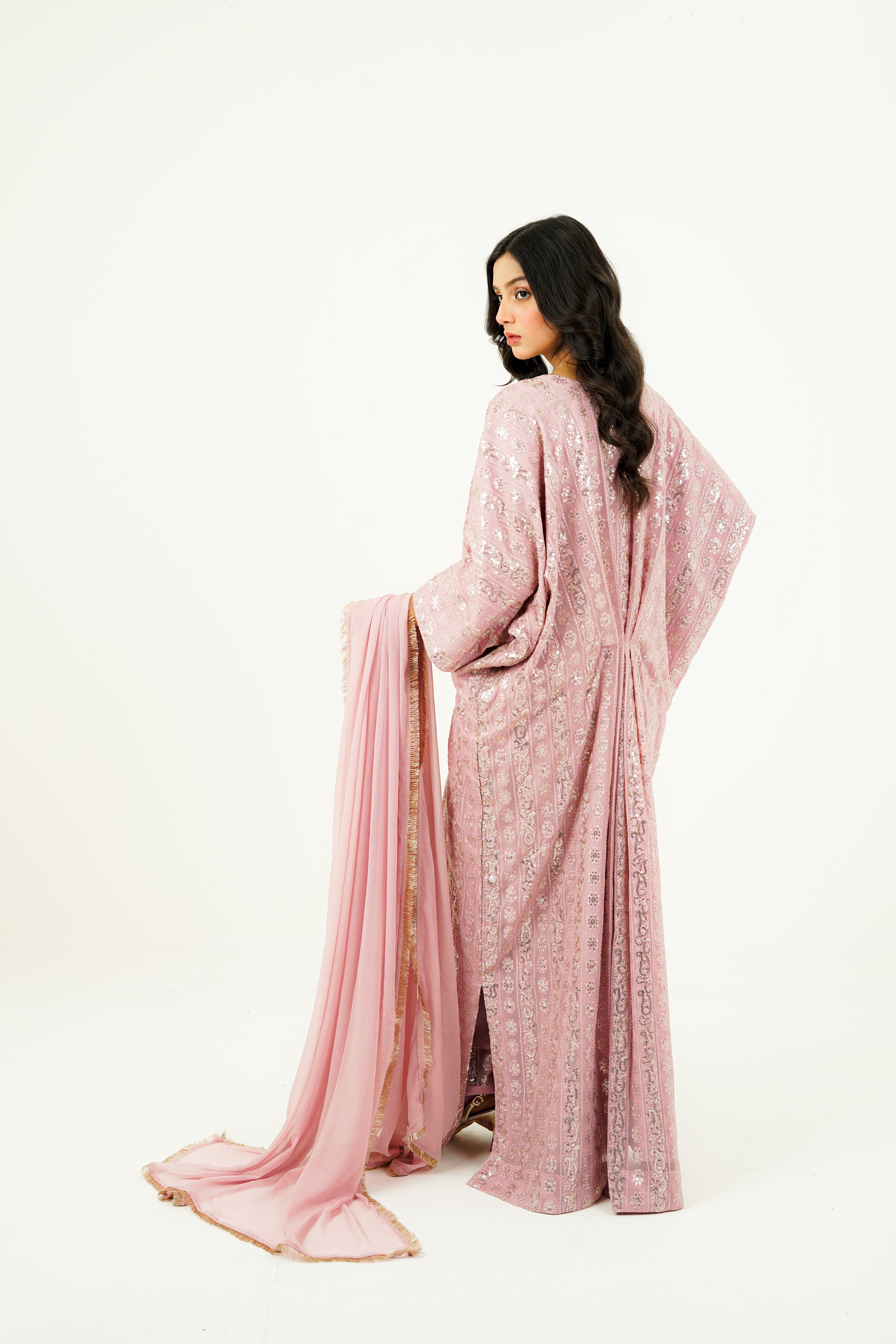 ARIZAH | EMBROIDERED CHIFFON SUIT