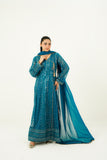 NISAARA | EMBROIDERED CHIFFON SUIT