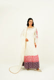MEHVAH | EMBROIDERED CHIFFON SUIT