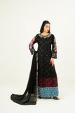MEHVAH | EMBROIDERED CHIFFON SUIT