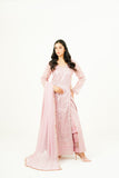 ZEHRA | EMBROIDERED CHIFFON SUIT