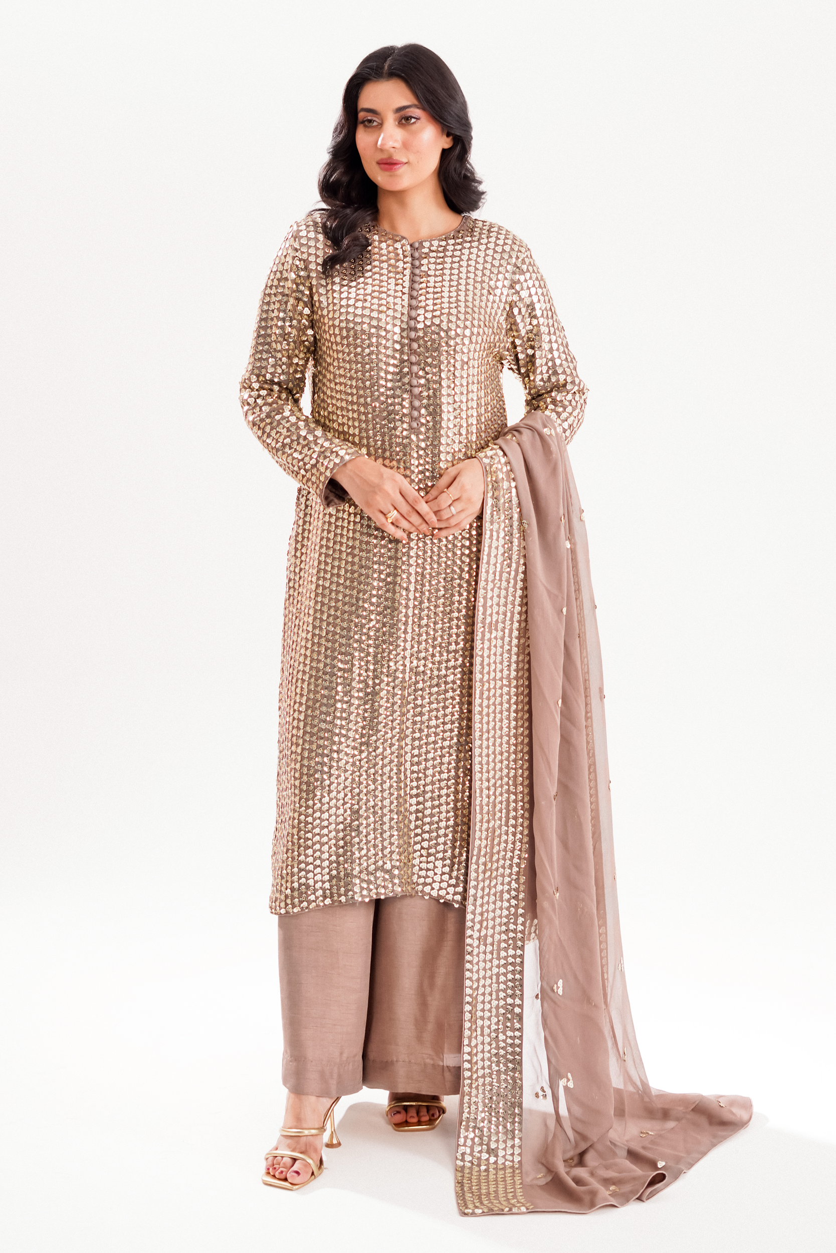 HÜRB | 3 PIECE | CHIFFON SUIT