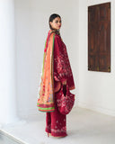 JUGNU | 3 PIECE | EMBROIDERED COTTON SUIT | KUNAR