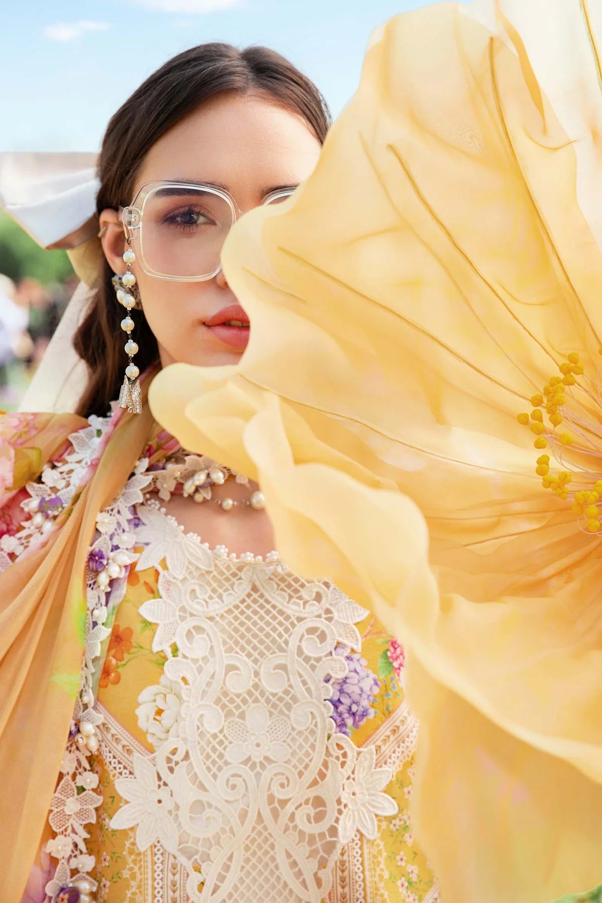 M.PRINTS | 3 PIECE | PRINTED LAWN SUIT | MPT-2509-A