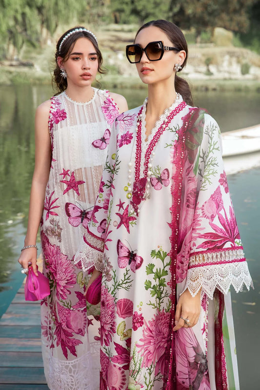 M.PRINTS | 3 PIECE | PRINTED LAWN SUIT | MPT-2510-A
