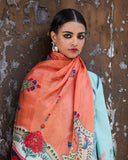 JUGNU | 3 PIECE | EMBROIDERED COTTON SUIT | NEELUM
