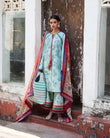 JUGNU | 3 PIECE | EMBROIDERED COTTON SUIT | NEELUM