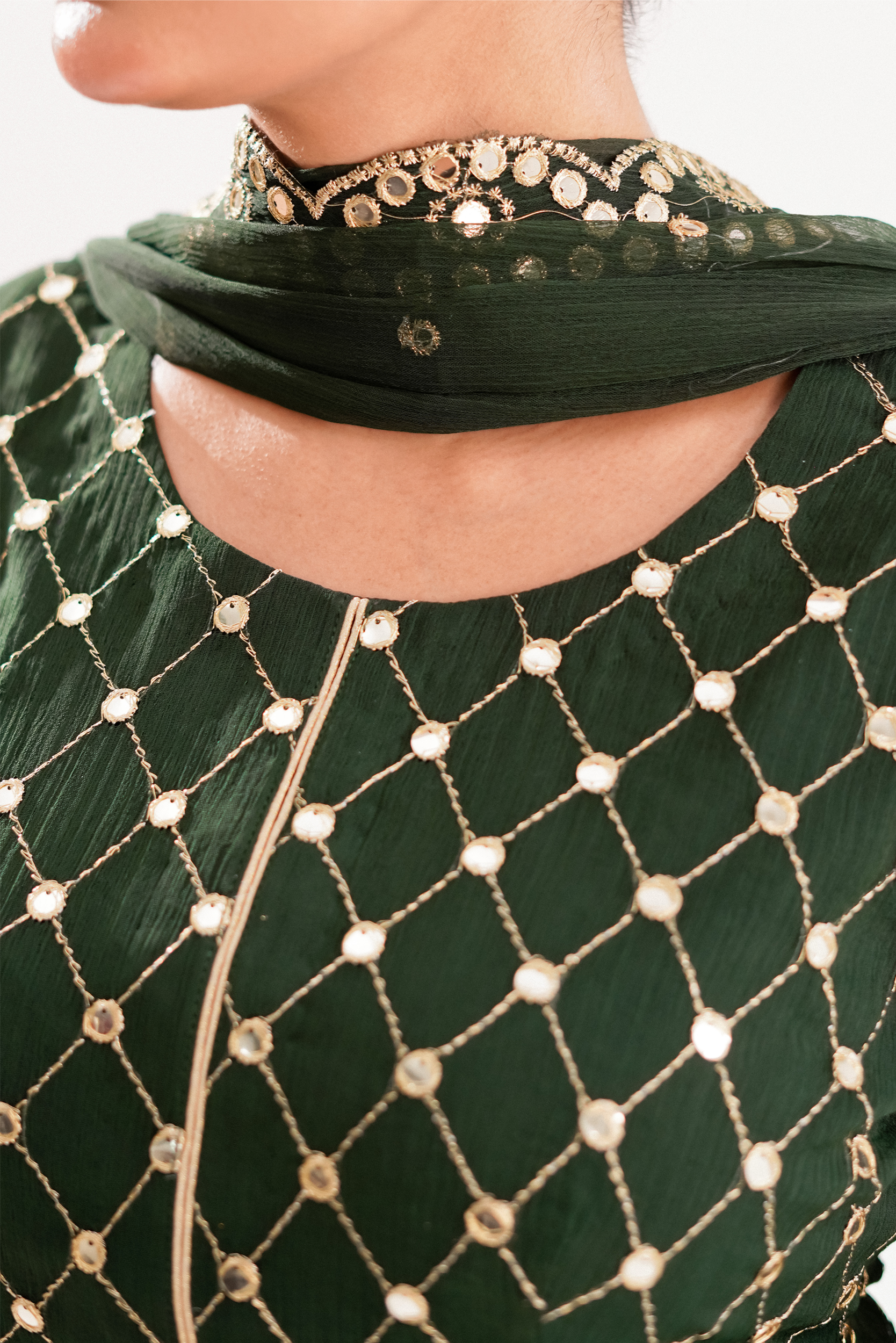 NOOR-E-ZEBA | 3 PIECE | CHIFFON LEHENGA