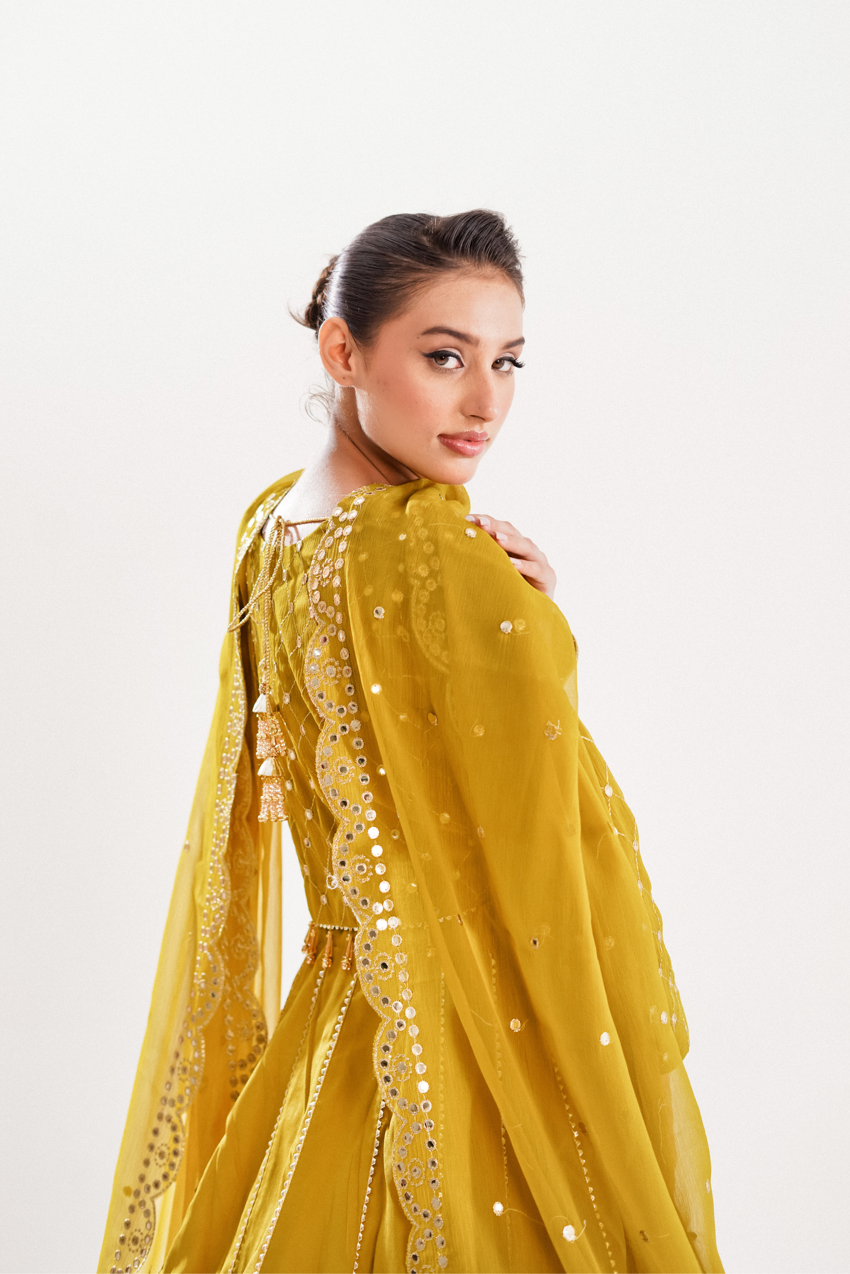 NOOR-E-ZEBA | 3 PIECE | CHIFFON LEHENGA