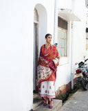 JUGNU | 3 PIECE | EMBROIDERED COTTON SUIT | PANJNAD