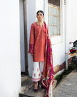 JUGNU | 3 PIECE | EMBROIDERED COTTON SUIT | PANJNAD