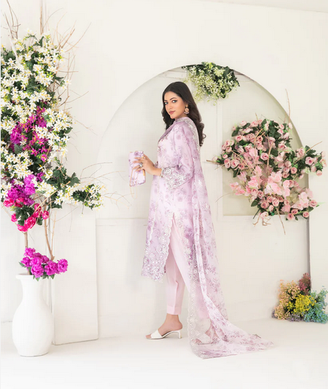3 PIECE | GULYAZ | ORGANZA SUIT