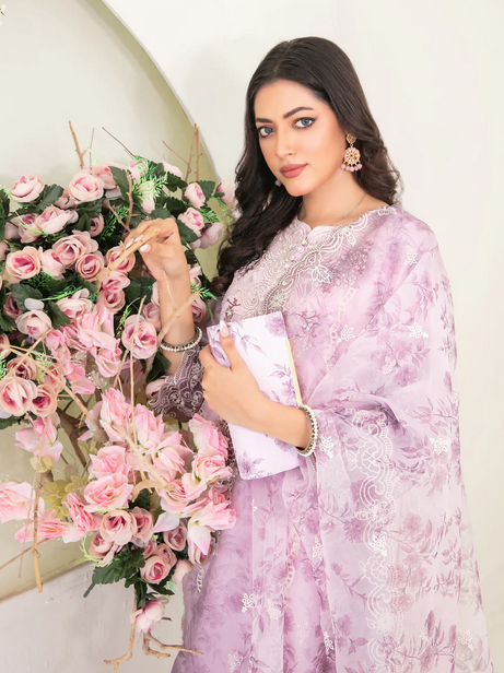 3 PIECE | GULYAZ | ORGANZA SUIT