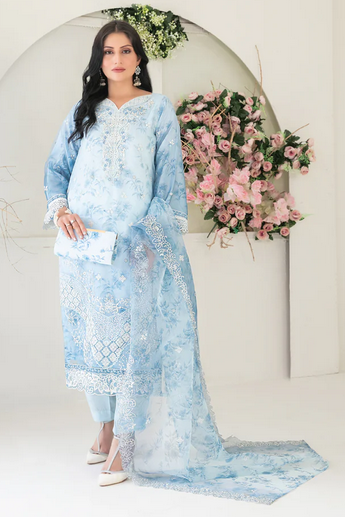 3 PIECE | GULYAZ | ORGANZA SUIT