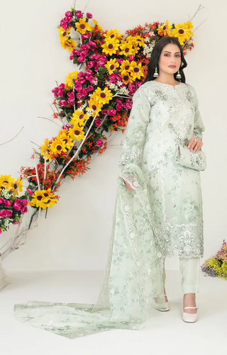 3 PIECE | GULYAZ | ORGANZA SUIT