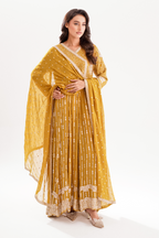 ZARIYA | 3 PIECE | EMBELLISHED CHIFFON DRESS