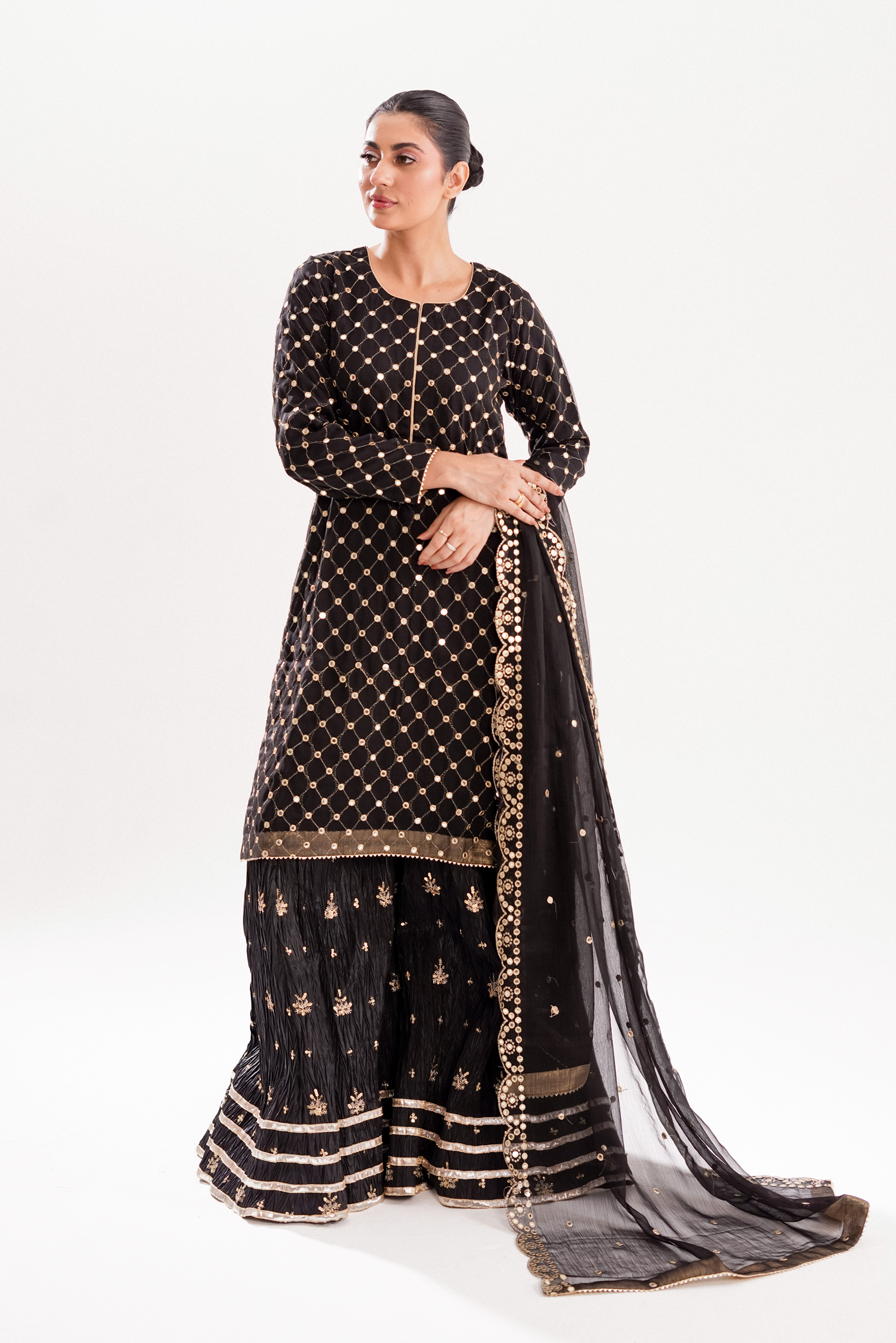 ZOYA | 3 PIECE | CHIFFON SUIT