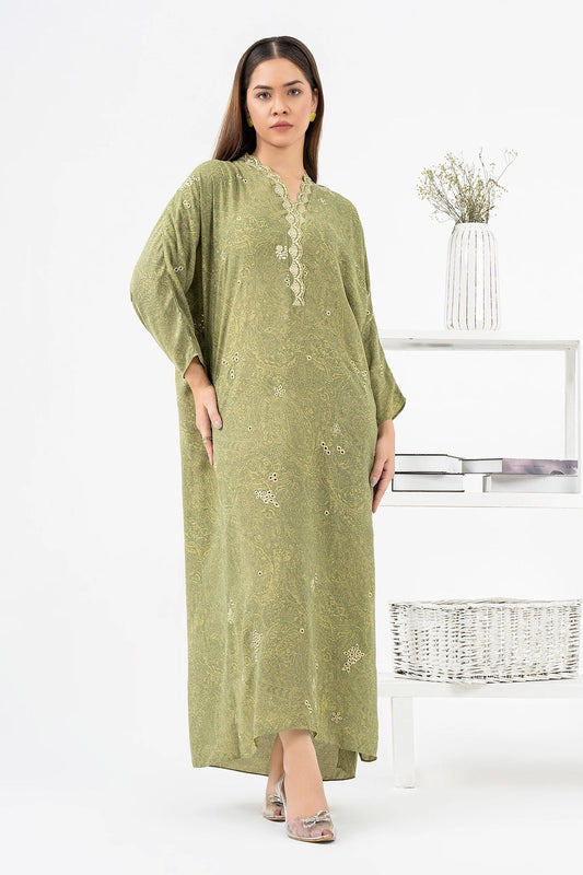 EMBROIDERED GRIP KAFTAN - ALZENAP9700KF - XS
