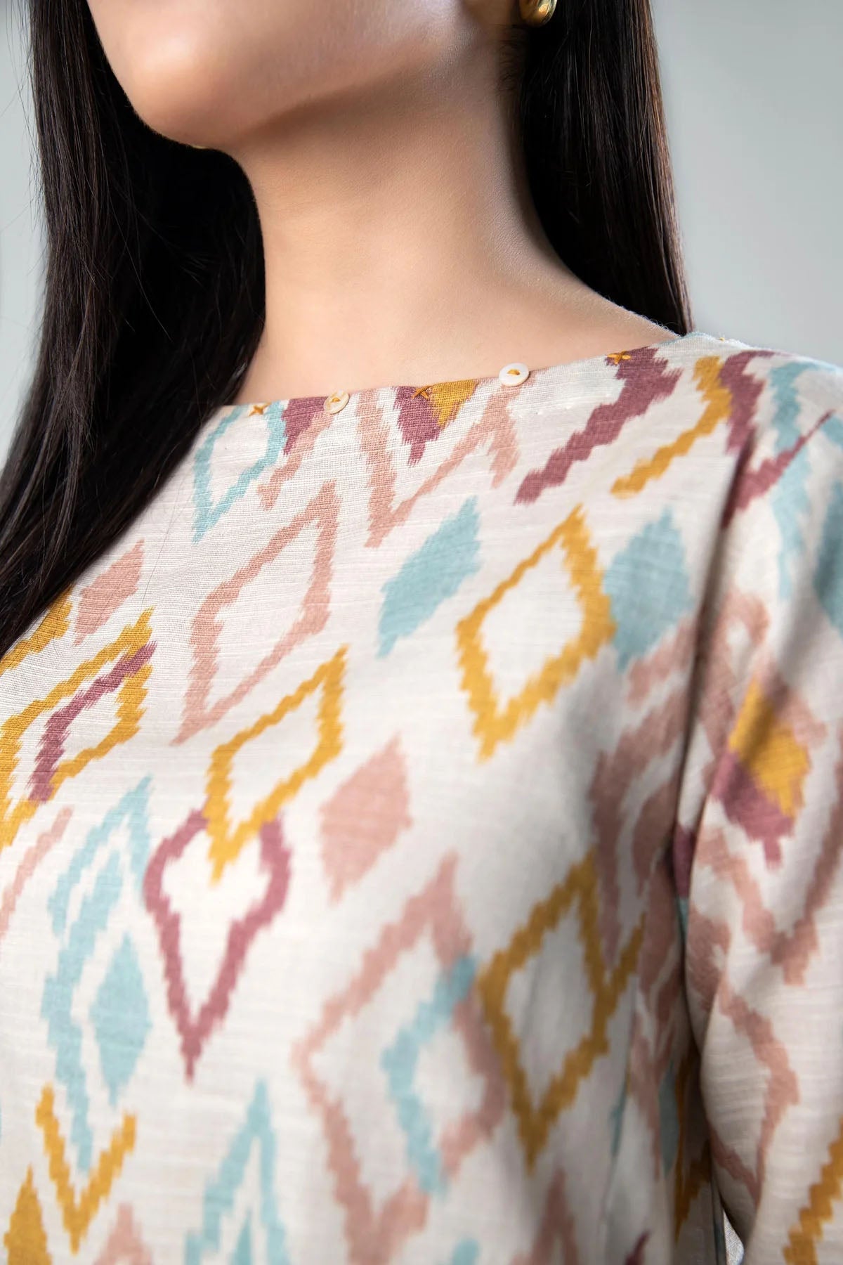 M.BASICS | 2 PIECE | PRINTED KHADDAR SUIT - ALZENAMB - WS24 - 63_S
