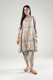 M.BASICS | 2 PIECE | PRINTED KHADDAR SUIT - ALZENAMB - WS24 - 63_S