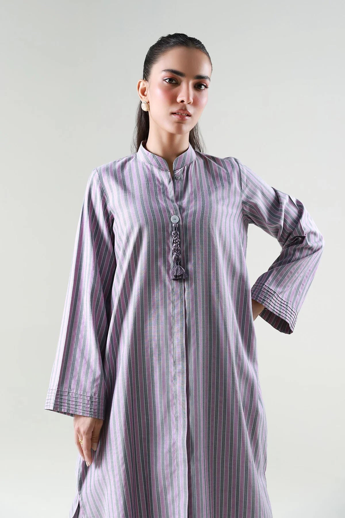 M.BASICS | 2 PIECE | YARN DYED SUIT - ALZENAMB - WS24 - 101_S