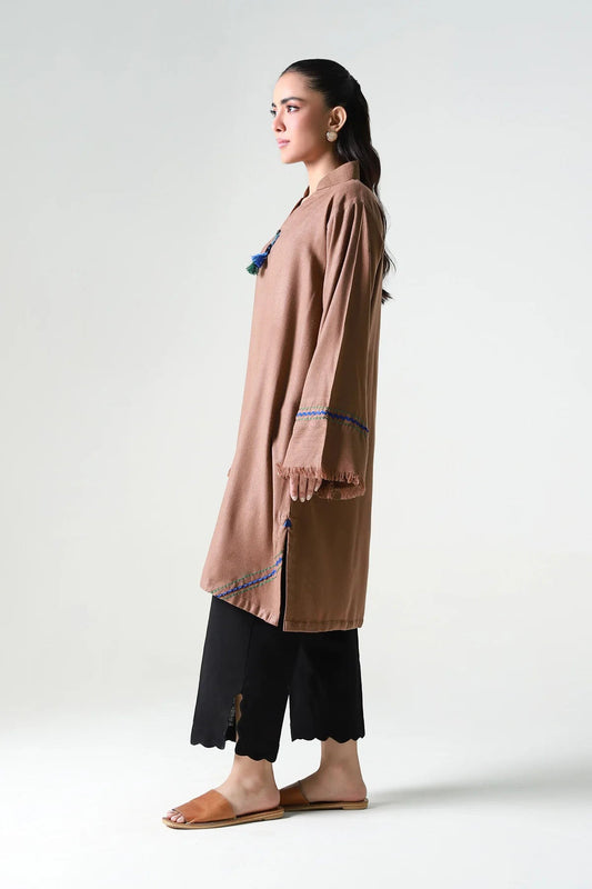 M.BASICS | DYED WOOL SHIRT - ALZENAMB - WS24 - 35_S