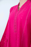 M.BASICS | EMBROIDERED LAWN KURTA - ALZENAMB - EF24 - 62_S
