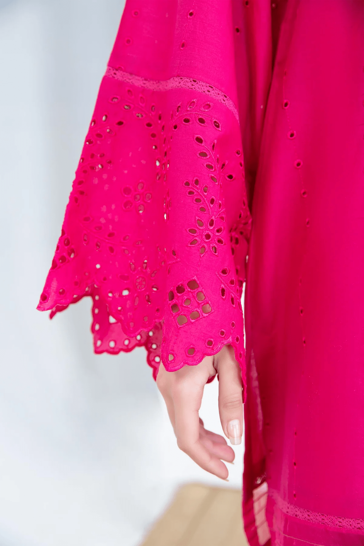 M.BASICS | EMBROIDERED LAWN KURTA - ALZENAMB - EF24 - 62_S