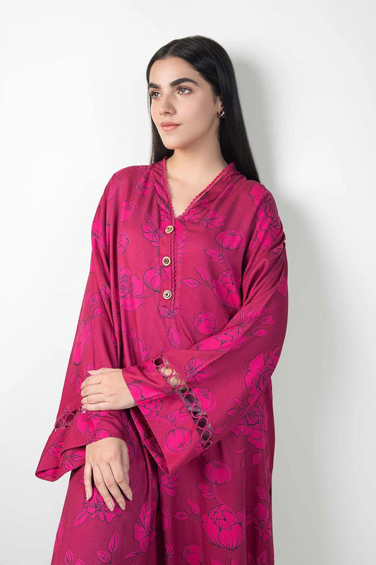 M.BASICS | PRINTED TWILL SHIRT - ALZENAMB - WS24 - 43_S