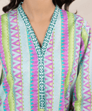 MULTI PRINTED DOBBY SHIRT - ALZENA0002SDY24V13 - XSM