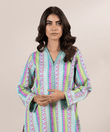 MULTI PRINTED DOBBY SHIRT - ALZENA0002SDY24V13 - XSM